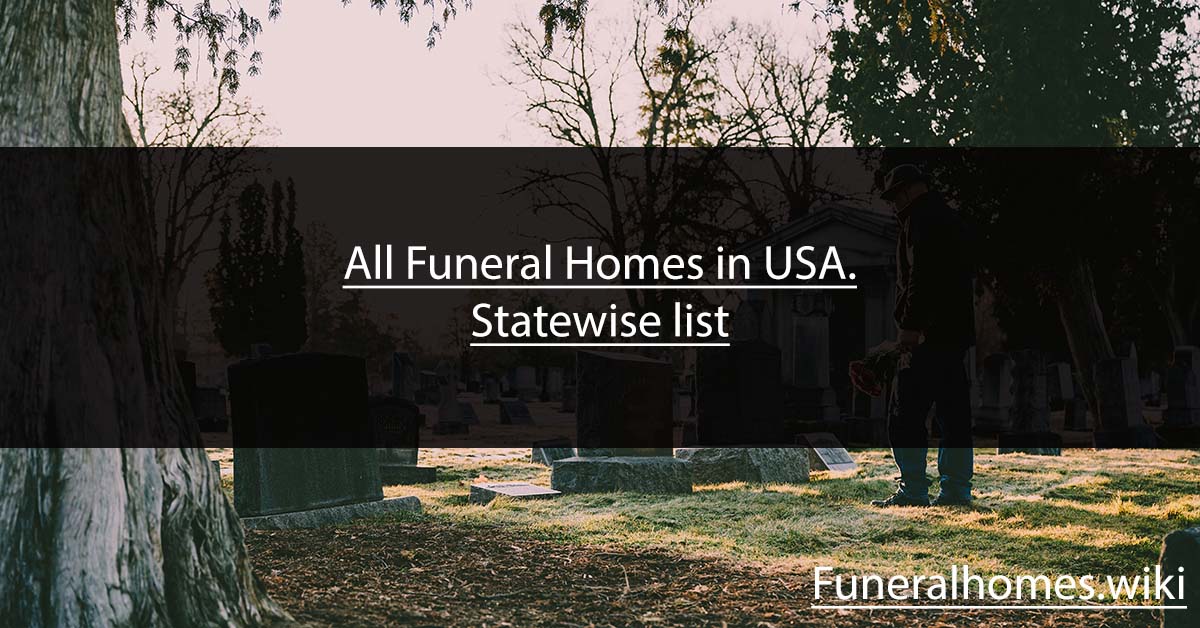 Funeral Homes | Most Recent Obituaries in United States
