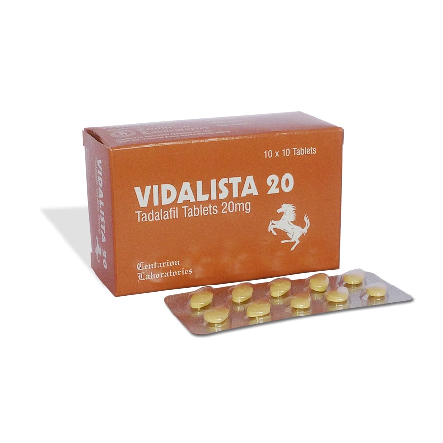 Vidalista 20 Tablets [15% Off + Free ]
