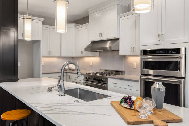 The process of placing quartz on the kitchen countertop? - Yourtrc.com