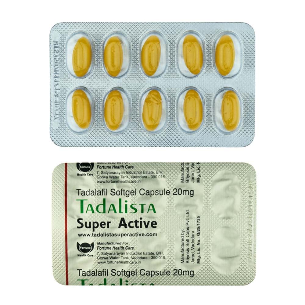 Elevate Your Performance with Tadalista Super Active: The Ultimate ED Solution