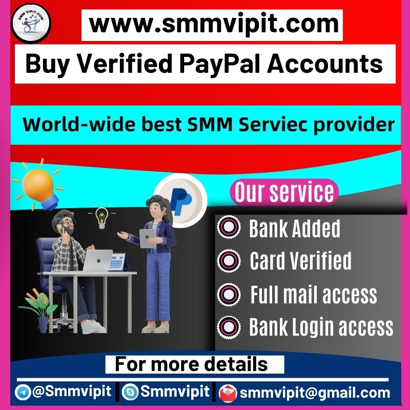 Buy Verified PayPal Accounts - 100% USA, UK, CA PayPal
