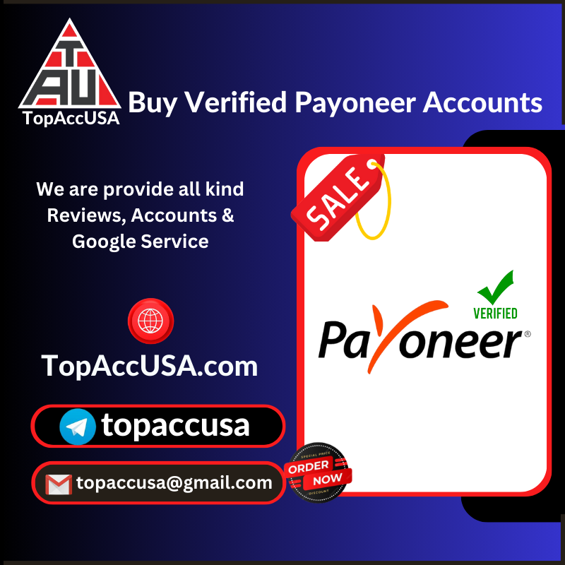Buy Verified Payoneer Account - Secure & Safe Accounts