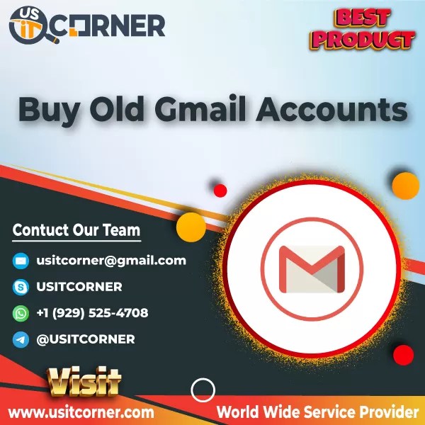 Buy Old Gmail Accounts - 100% USA Phone & Number Verified