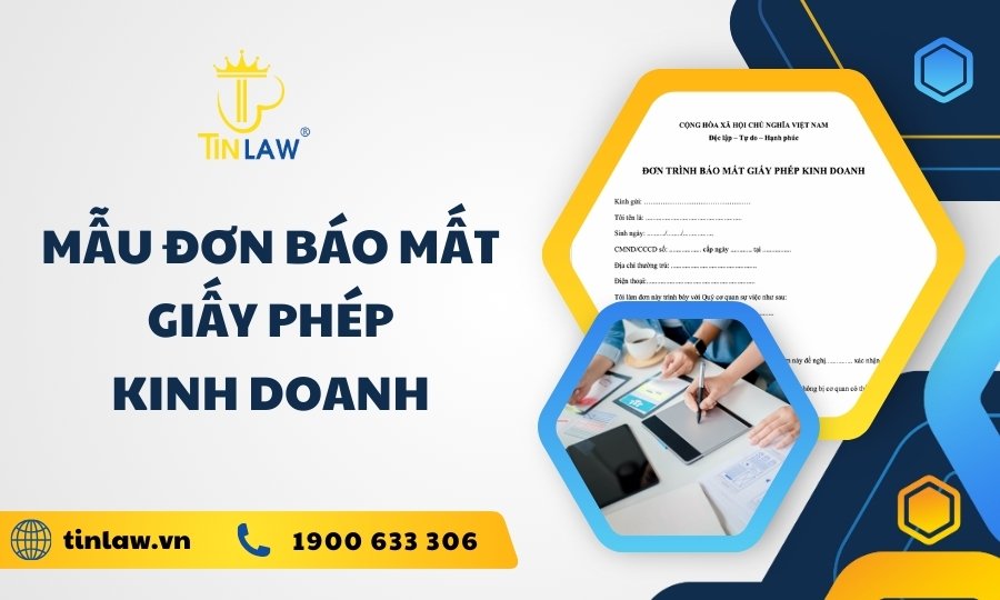 Mẫu đơn báo mất giấy phép kinh doanh 2024