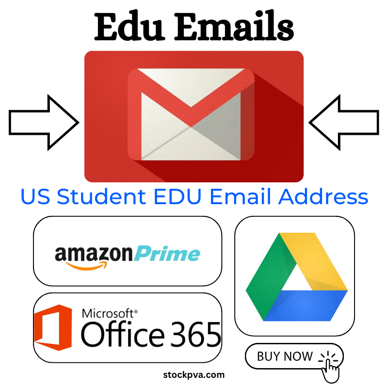 Buy Edu Email Address - Works With Amazon Prime, Office 365, Unidays