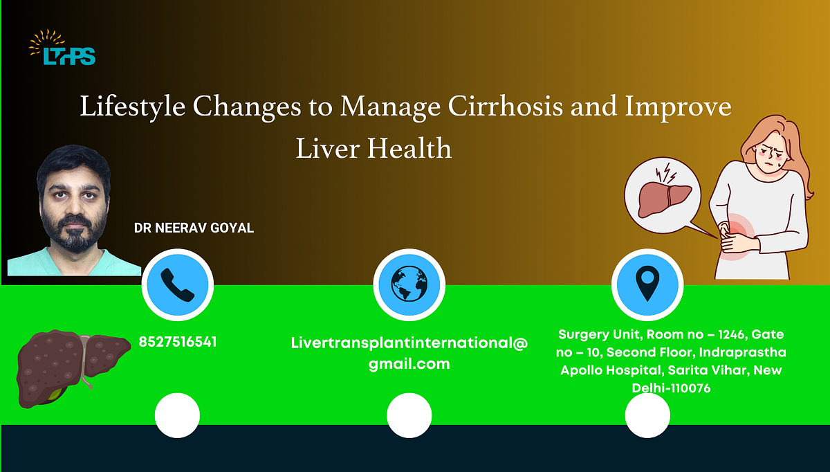 Lifestyle Changes to Manage Cirrhosis and Improve Liver Health | by Transplantationliver | Nov, 2024 | Medium